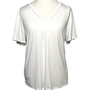 FABLETICS T-shirt Short sleeves Vneck Pullover Workout Athleisure White Like new